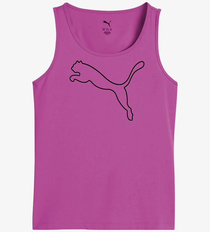 Puma Tanktop - TAD ESS Cat Logo - Pure Magenta Puma Tanktop - TAD ESS Cat Logo - Pure Magenta