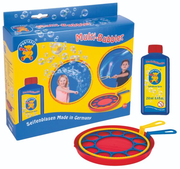 Pustefix | Sæbebobler, Multi-ring - 250 ml