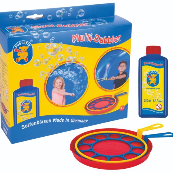 Pustefix | Sæbebobler, Multi-ring - 250 ml