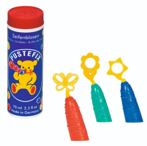 Pustefix | Sæbebobler, Wand til fingrene - 70 ml