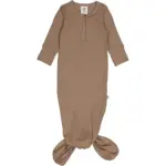 RIB soveposedragt med knude - Walnut - 44