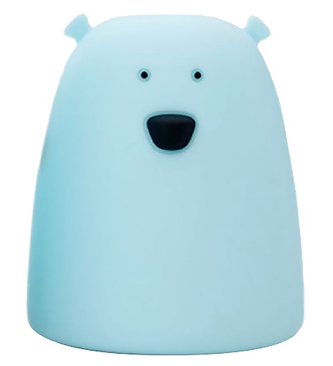 Rabbit & Friends Lampe - 10x8,5 cm - Lille Bjørn - Blå Rabbit & Friends Lampe - 10x8,5 cm - Lille Bjørn - Blå