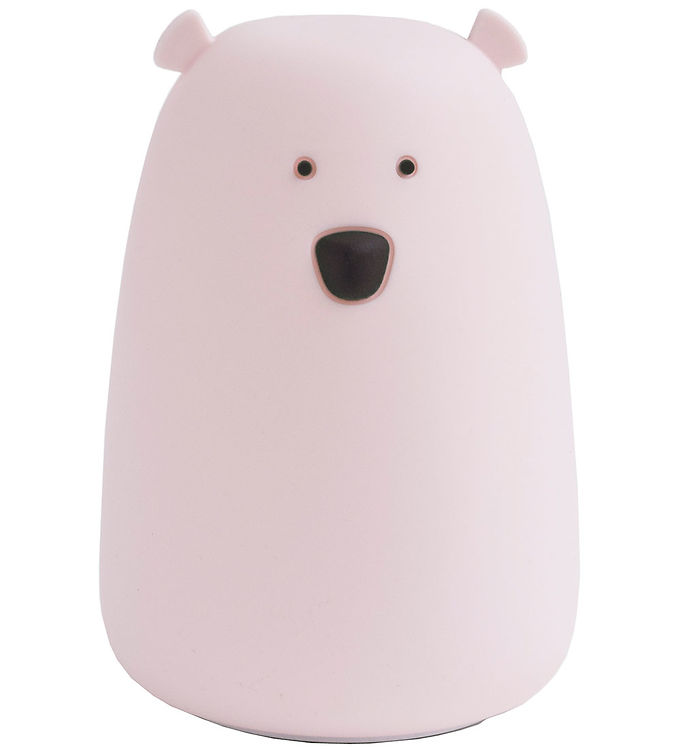 Rabbit & Friends Lampe - Bjørn - 10,7x16 cm - Rosa Rabbit & Friends Lampe - Bjørn - 10,7x16 cm - Rosa