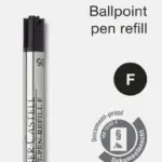 Refill Faber-Castell kuglepen f sort bk