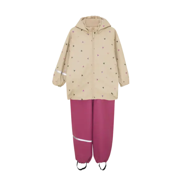 Regnsæt m. Print - Nostalgia Rose - 90