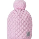 Reima Hue m. Fleece - Uld/Polyester - Nyksund - Pale Rose m. Pom