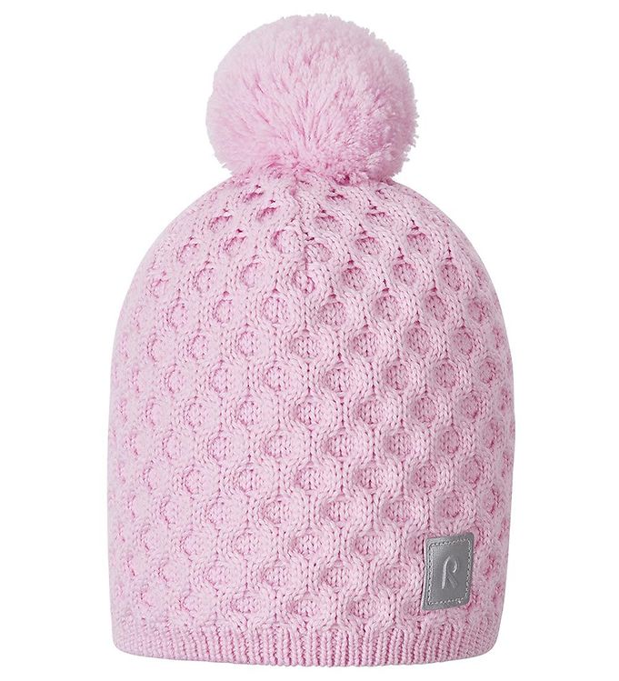 Reima Hue m. Fleece - Uld/Polyester - Nyksund - Pale Rose m. Pom Reima Hue m. Fleece - Uld/Polyester - Nyksund - Pale Rose m. Pom