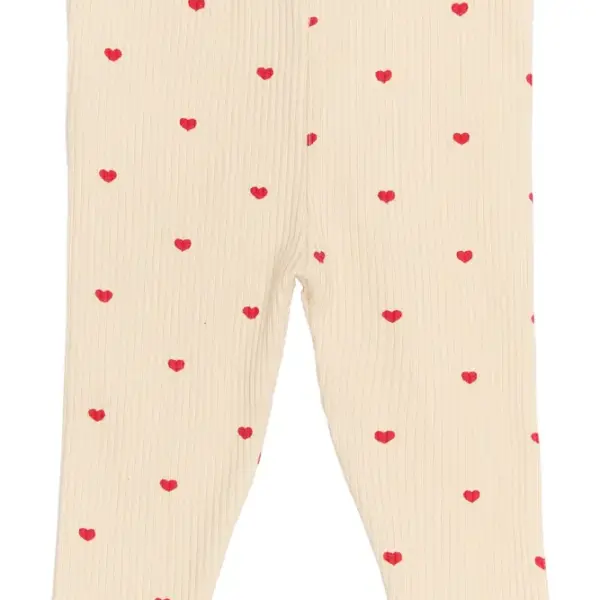 Rhea Rib Leggings - GARDENIA - 74