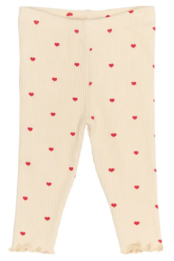 Rhea Rib Leggings - GARDENIA - 74