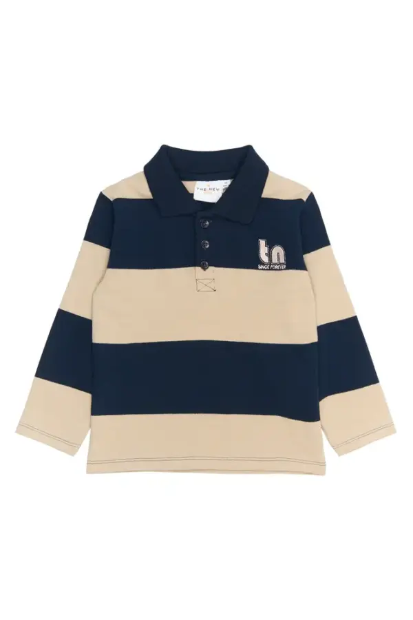 Rinon Pique Polo - NAVYBLAZER - 86
