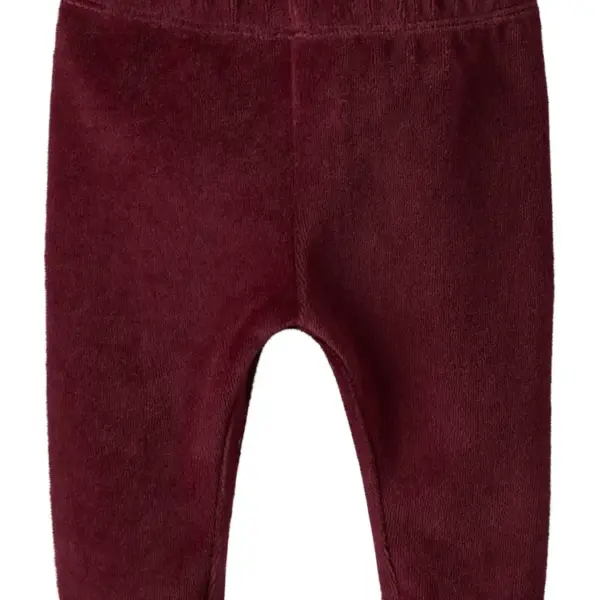 Roxy Velour Leggings - Burgundy - 86 Roxy Velour Leggings - Burgundy - 86
