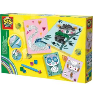 SES Creative 3D Kort - Kort Quilling