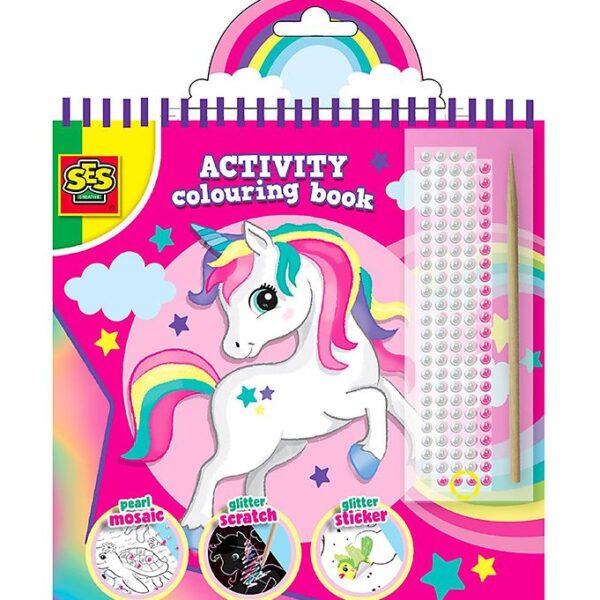 SES Creative Aktivitetsbog m. Glimmer