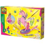 SES Creative Aktivitetssæt - DIY - Enhjørning - Byg Selv