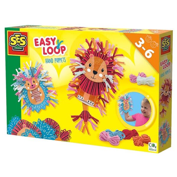 SES Creative Aktivitetssæt - DIY - Hånddukker