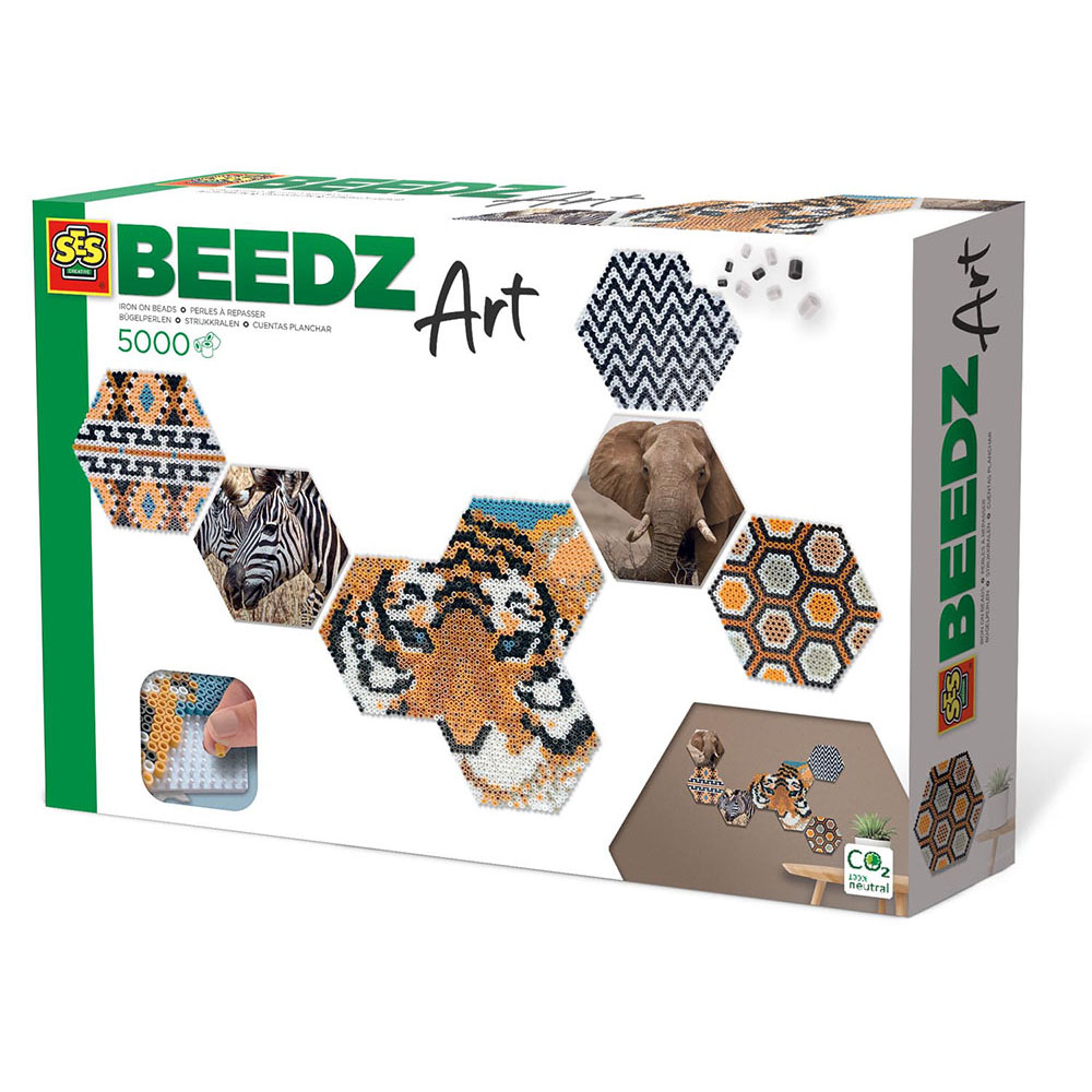 SES Creative | BEEDZ Art - Safari
