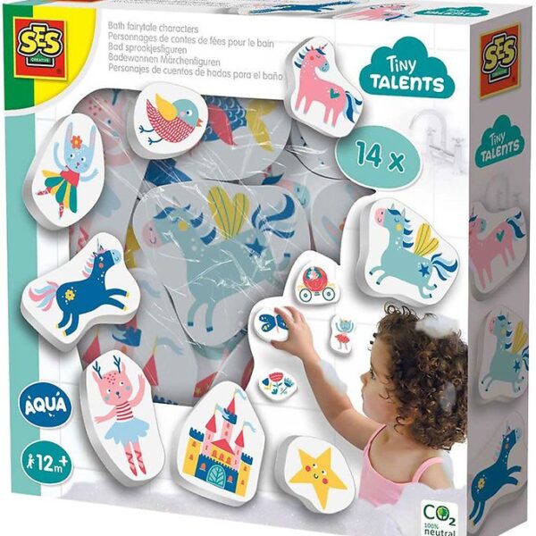 SES Creative Badelegetøj - Badefigurer i Skum - Eventyr