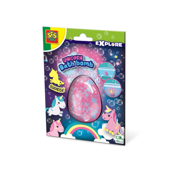 SES Creative | Badesjov - Badebombe m. enhjørning