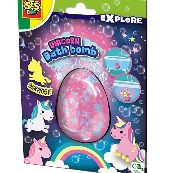 SES Creative Bath Bomb - Enhjørning