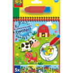 SES Creative - Bondegård Malebog - Farv med Vand