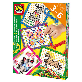 SES Creative | Broderisæt - Jeg lærer at brodere