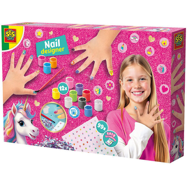 SES Creative - Dekorer Dine Negle - Enhjørning