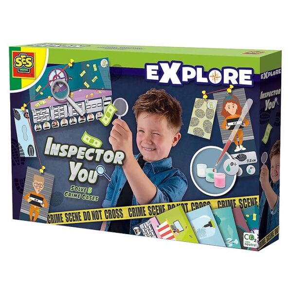 SES Creative Detektivsæt - Explore - Inspector You