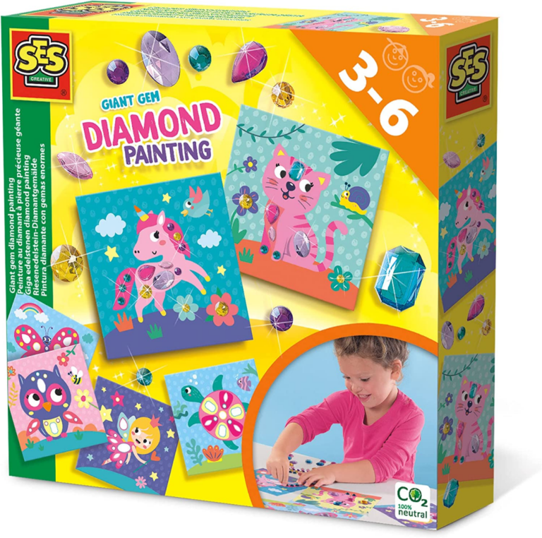 SES Creative | Diamantmosaik til små fingre