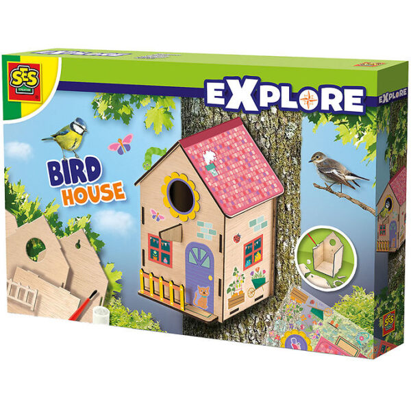 SES Creative - Explore - Byg Selv - Fuglehus