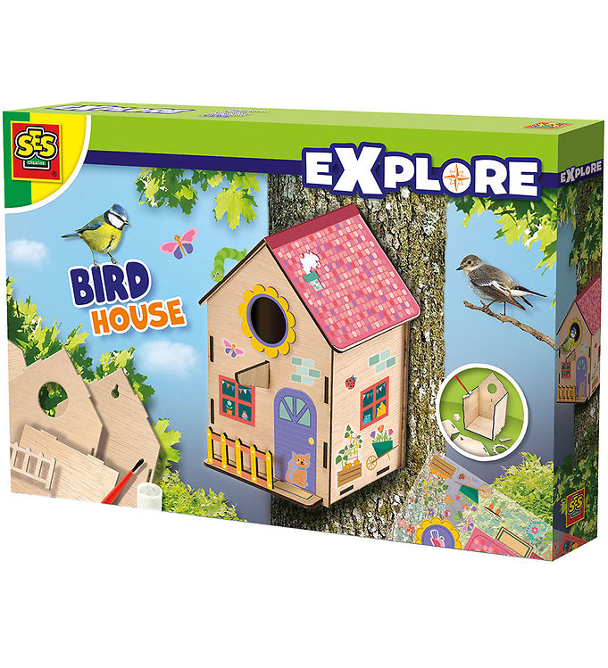 SES Creative - Explore - Byg Selv - Fuglehus