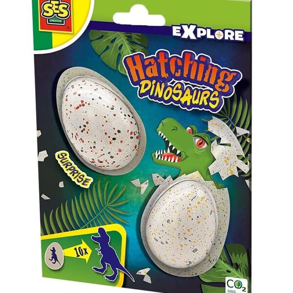 SES Creative - Explore - Udklækningsæg - Dinosaurer