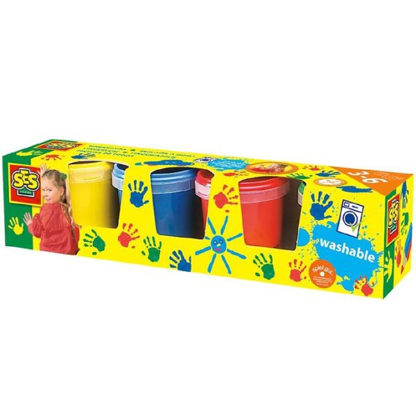 SES Creative Fingermaling - 4 x 145 ml