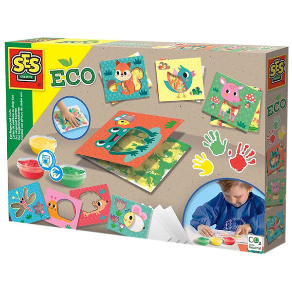 SES Creative - Fingermaling På Kort