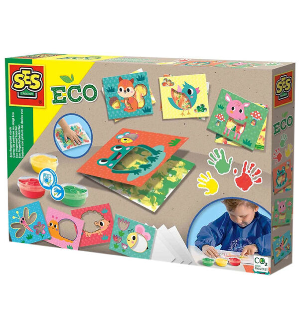 SES Creative - Fingermaling På Kort