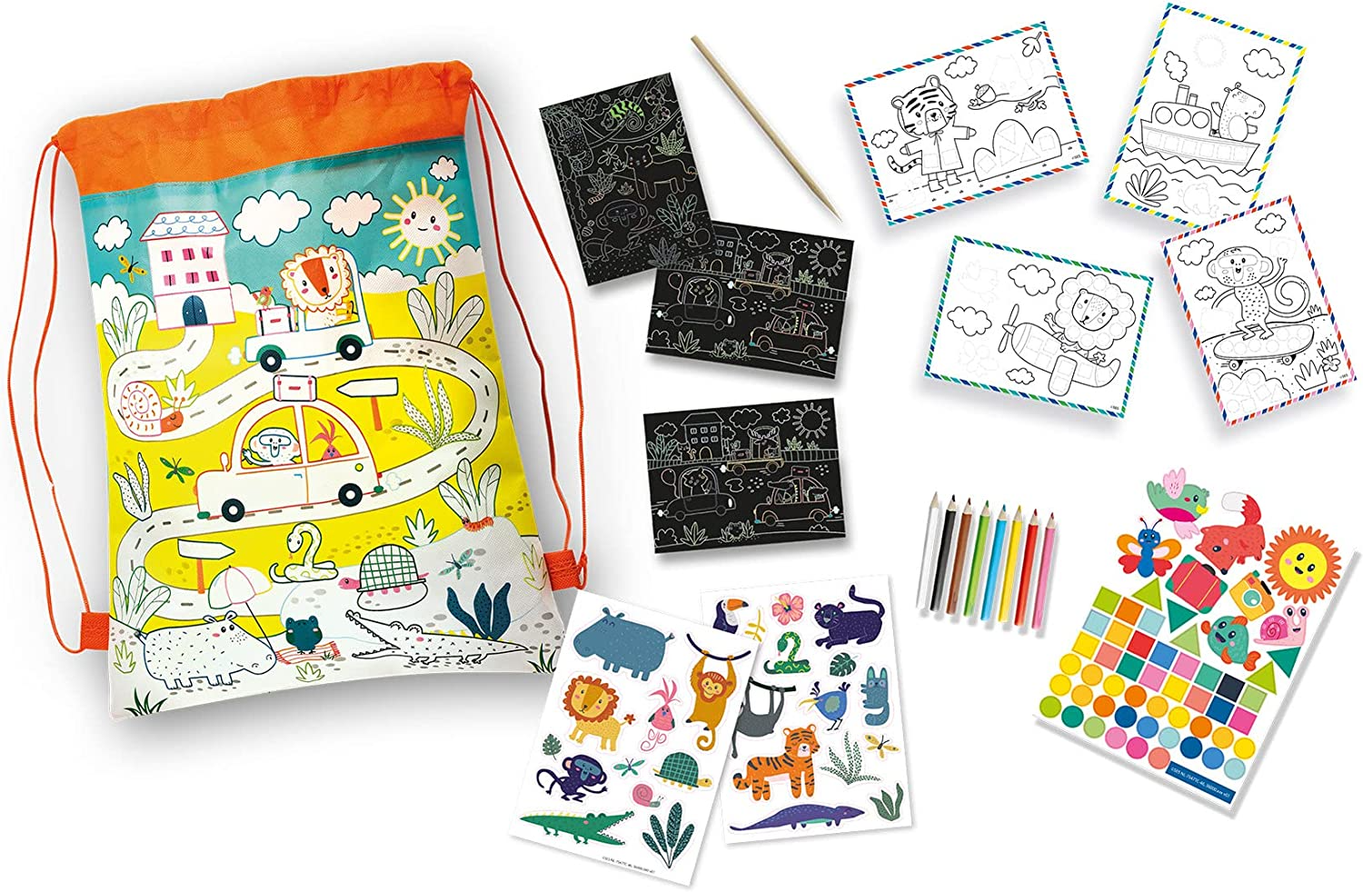 SES Creative | Gymnastikpose med ferie- og rejseaktiviteter