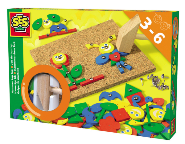 SES Creative | Hammer & søm bræt - Fantasi
