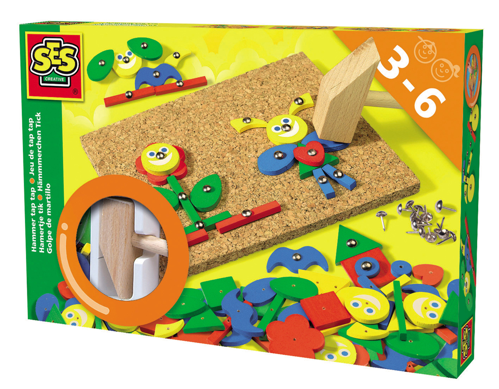 SES Creative | Hammer & søm bræt - Fantasi