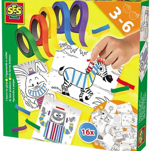 SES Creative - Jeg Lærer At Klistre