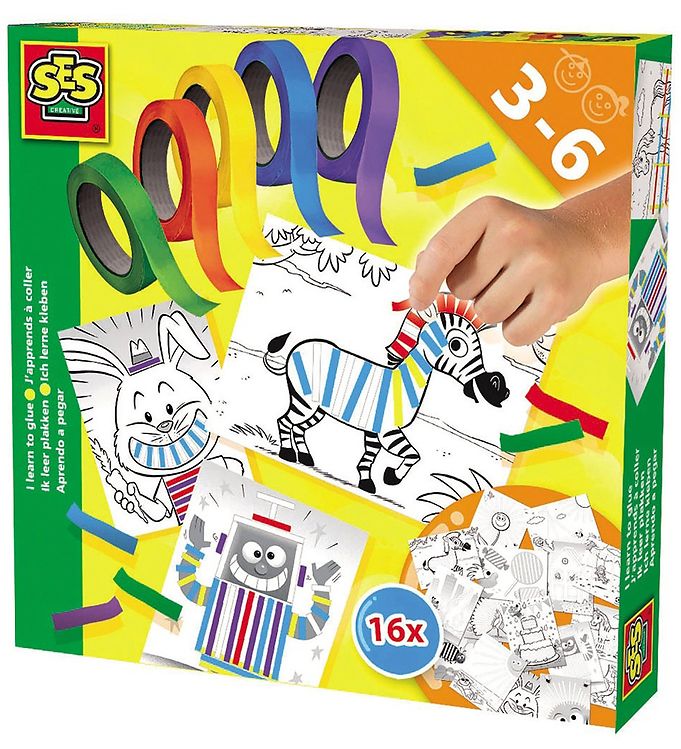 SES Creative - Jeg Lærer At Klistre