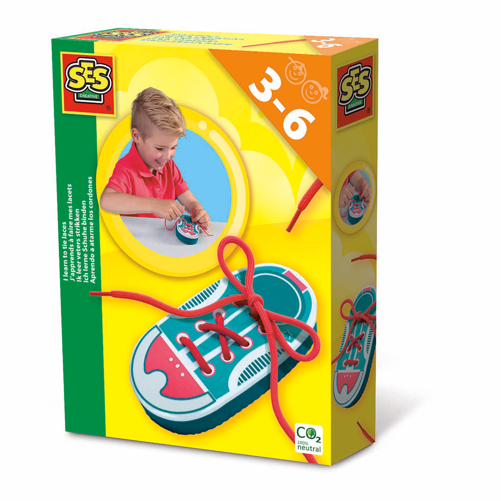 SES Creative | Jeg lærer at binde snørebånd