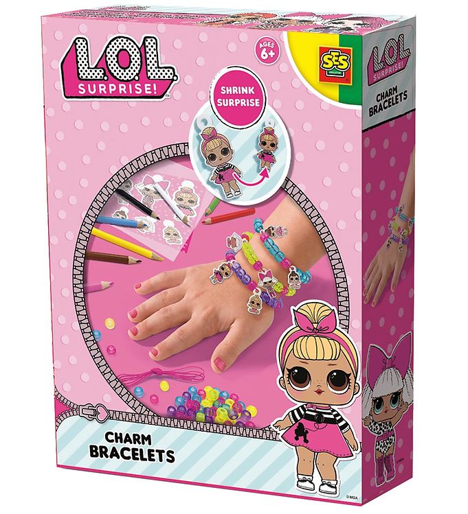 SES Creative Kreasæt - L.O.L - Armbånd