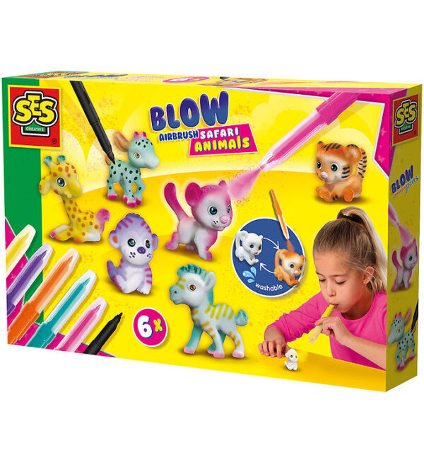 SES Creative Kreasæt - Pustetuscher - Safari