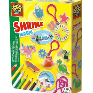 SES Creative Krympeplast - DIY - Nøgleringe