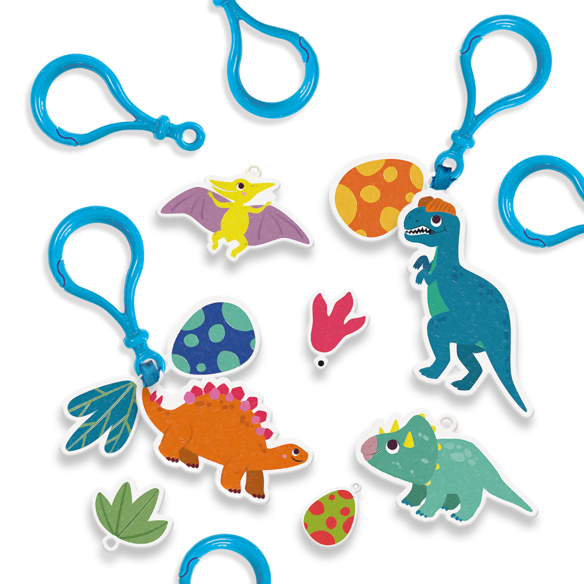 SES Creative | Krympeplast - Lav dinosaur nøgleringe SES Creative | Krympeplast - Lav dinosaur nøgleringe