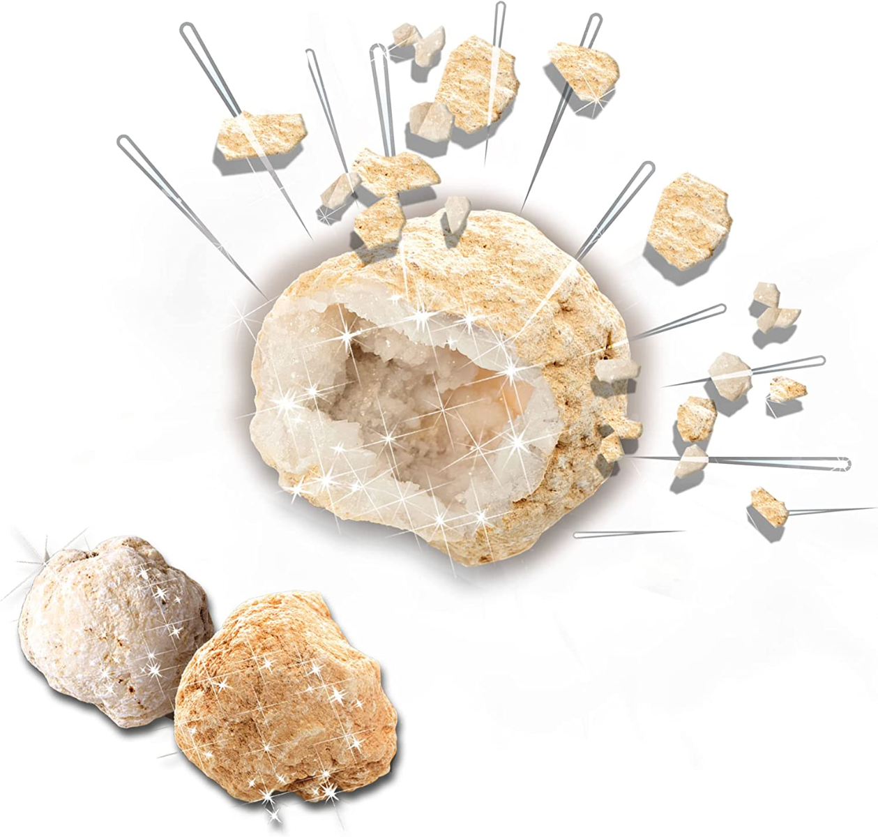 SES Creative | Lær om geoder, 3 stk