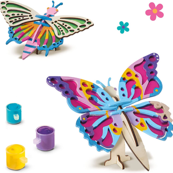 SES Creative | Lav og dekorer dine egne sommerfugle