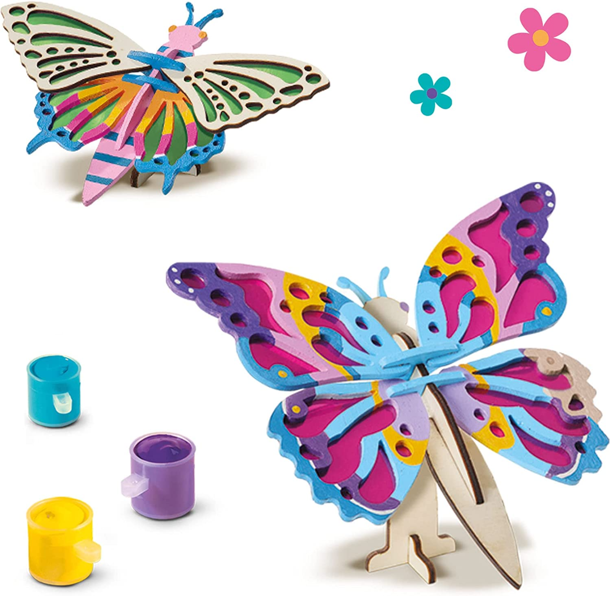 SES Creative | Lav og dekorer dine egne sommerfugle