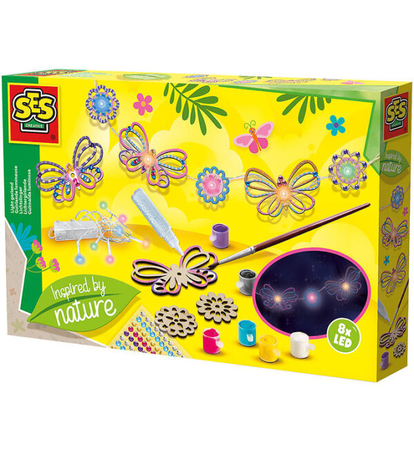 SES Creative Lyskæde - Naturdesign