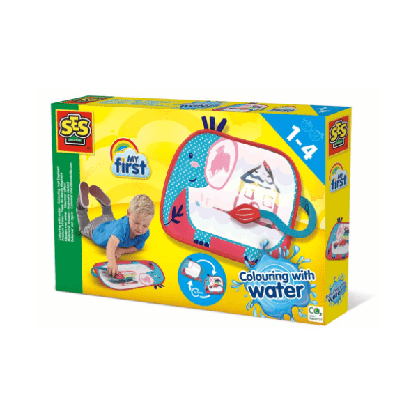 SES Creative Mit Første - Maling Med Vandfarve - Elefant - Maling - Legekammeraten.dk