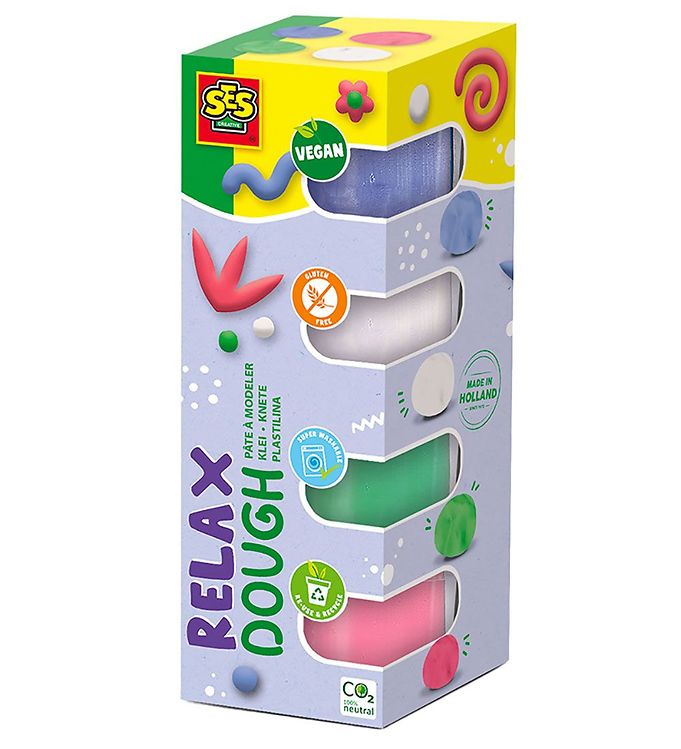 SES Creative Modellervoks - 4x90 g - Relax